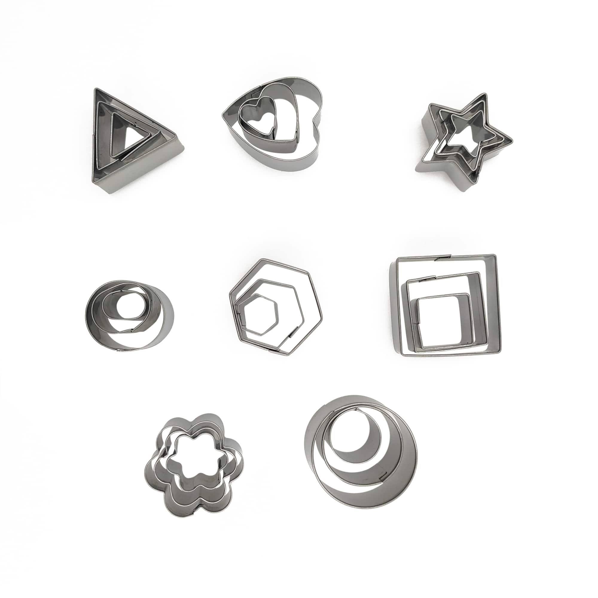 25-Piece Multi Shape Fondant Cutter Set by Celebrate It™